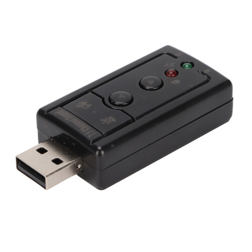 Εξωτερικός προσαρμογέας ήχου USB με ενσωματωμένο ενισχυτή ήχου Virtual7.1Surround και
