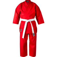 (Red, 160cm) Blitz Sports Adult Karate Suit - 7oz