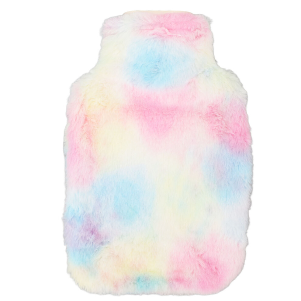 Dreamy Warmth: Premium Material Hot Water Bottle, Cute Anime Character Plush Cover, Hot and Cold Therapies, Safe & Easy to Use, Stay Warm All Night,