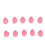 10pcs Silicone Lip Brush Covers with Suction Cup Dust Proof Protector 2