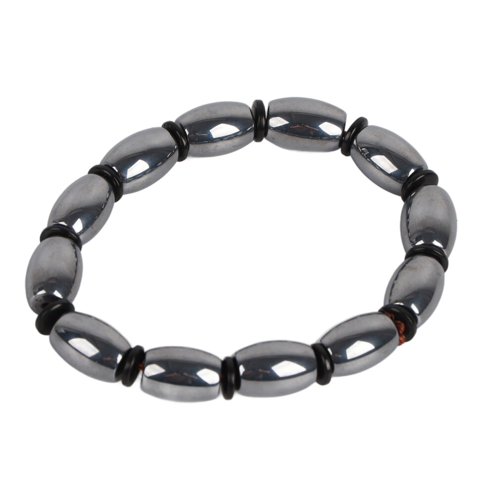 Unisex Terahertz Beads Bracelet Stress Relief Energy Healing | Adjustable