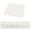 Utilizes Space Efficiently, Saves Time Picking Items, Adjustable Drawer Organizer for Customized Compartment Size, High Quality PP Material, Perfect 1