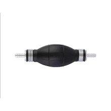 Poire d'amorçage à vide pour systèmes d'alimentation en carburant d'hélicoptères, conduite de carburant en caoutchouc avec clapet anti-retour