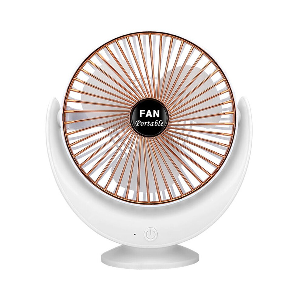 Quiet Rechargeable Usb Desk Fan, Portable Mini Fan With 360 Rotate & Durable Clip For Office Home Dorm Travel 9173940574540