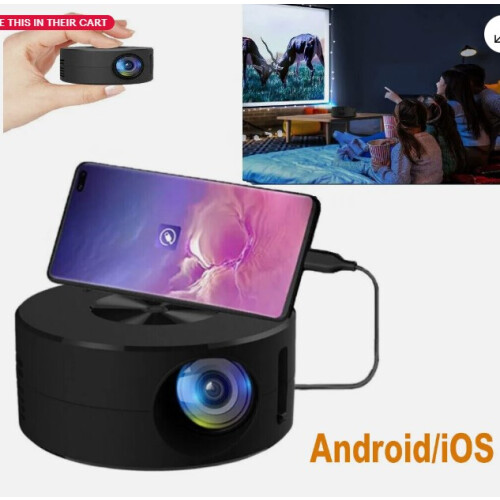 Μίνι βιντεοπροβολέας Compact4K, υποστήριξη True4K για ζωντανή προβολή βίντεο HD, 2