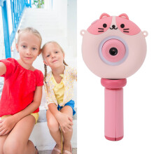 Lollipop Kids Selfie Camera Pink 48MP 2.0in HD Video Toy for Ages 3-12