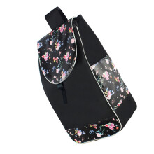 Sac de remplacement de caddie, sac de caddie-fleur noire de luxe