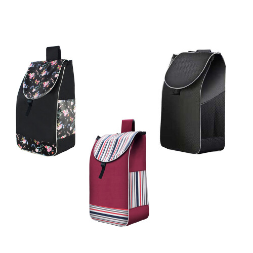 Sac de remplacement de caddie, sac de caddie-fleur noire de luxe 1