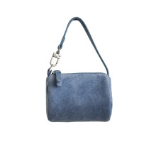 Sacs à bandoulière pour femmes, sacs à main en simili cuir-Bleu
