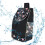 Sac de remplacement de caddie, sac de caddie-fleur noire de luxe 6