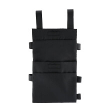 Pochette d'hydratation montée sur canne, en Nylon résistant-Noir