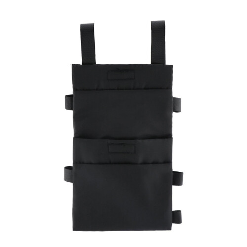 Pochette d'hydratation montée sur canne, en Nylon résistant-Noir