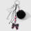 Breloque de sac en corde tressée, accessoires de sac à main, 4