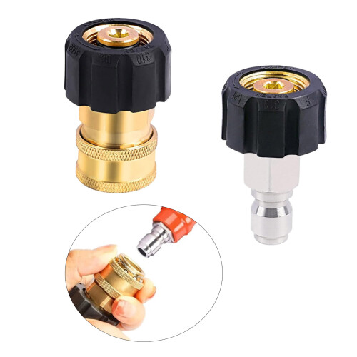 Jeu d'adaptateurs pour nettoyeur haute pression robuste M22,-B 2