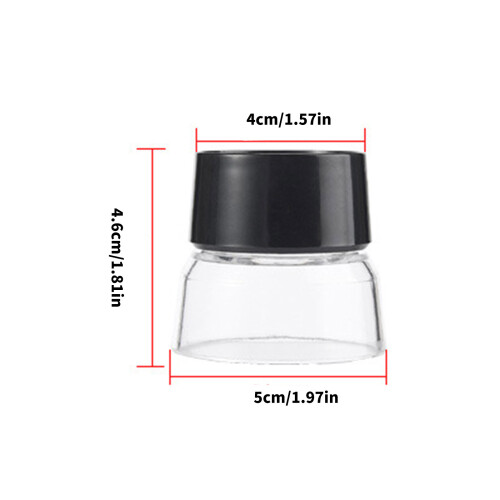 Loupe cylindrique 10x résistante aux rayures, pour l'observation 2