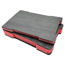 Doublures en mousse personnalisables 2 pièces pour inserts de