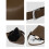Sacs à main en daim/cuir sacs à bandoulière pour-pu marron 4