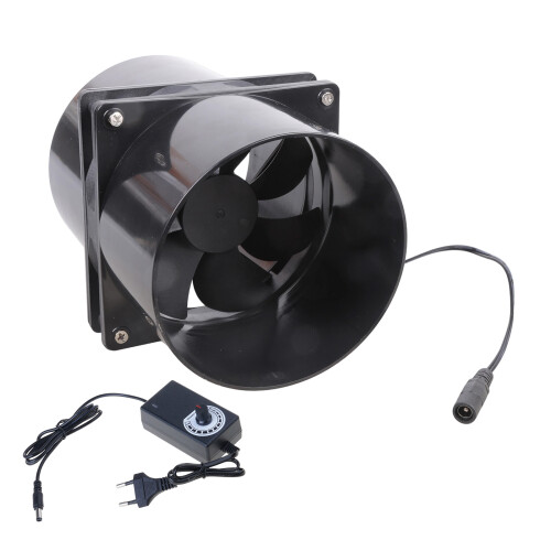 Ventilateur de ventilateur à vitesse variable 12V, 4.7 pouces,
