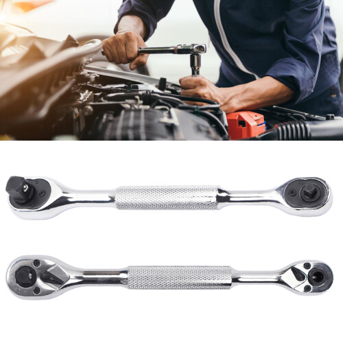 Clé à cliquet ergonomique à 72 dents, avec commutation 1