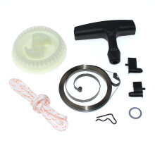 Starter-Griff Starterseil Starter-Riemenrolle Aufziehen Feder-Klemme für Stihl 017 018 019T 020 020T 021 023 025 MC200 MS170 MS171