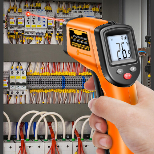 Température des thermomètres IR, -50  ~ 400  / -58  ~-Orange 1