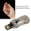 Autoförmiger USB-Stick 32 GB Mini-Metall USB 2.0 Schwarz 3