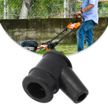 Universeller Zündkerzendeckel Gummi Zündspulendeckel Ersatzfeder Schwarz für Rasenmäher Schlagblüter Kettensäge Gartenteil