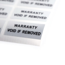 Printed Security Seals Tamper Evident Warranty Void Labels Sticker Seals 300pcs/lot