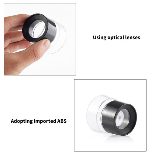 Loupe cylindrique 10x résistante aux rayures, pour l'observation 1