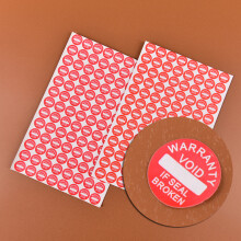 2 Sheets 208Pcs 10x10mm Universal Guaranteed VOID Sticker 10 X 10mm Strong Adhesive Warranty Fragile Seal Label Sticker