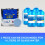 10X PCS Car Windshield Wiper Glass Washer Auto Solid Cleaning Cleaner Compact Effervescent Tablets Window Clean 2