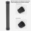 Tige d'extension de caméra en carbone de 9.8 pouces pour RONINSC avec support multi-angle 7