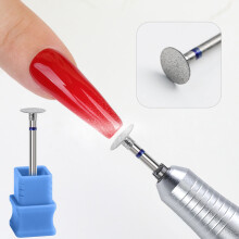 1Pc Diamond Nail Drill Bit Milling Cutter For Cuticle Clean Gel Overflow Removal Manicure Pedicure Tool