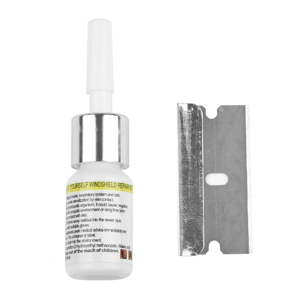 3Ml Diy Car Windshield Repair Kit Car Windshield Windscreen Window Glass Repair Resin Kit Auto Glass Tools Kit 6935161535495