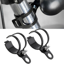 Tout nouveau 2 pièces support de clignotant de moto support de clignotant support d'indicateurs de clignotant pince