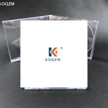 Cd Dvd Disc Box Storage Organizer Box with Clear Visibility Material