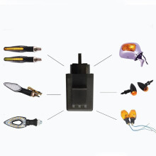 Motorcycle LED Flashers Relay Turn Signals Relay High Sensitive Turn Signal Indicator For 12V Universal 3 Pin LED Turn Signal