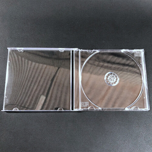 Cd Dvd Disc Box Storage Organizer Box with Clear Visibility Material 1