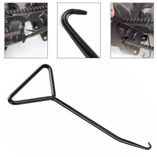 FINDME1pcs Motorcycle Exhaust Pipe Spring Hook Puller Tool Exhaust Spring Hook T Shaped Handle Drum Brake Shoe Spring Side Stand