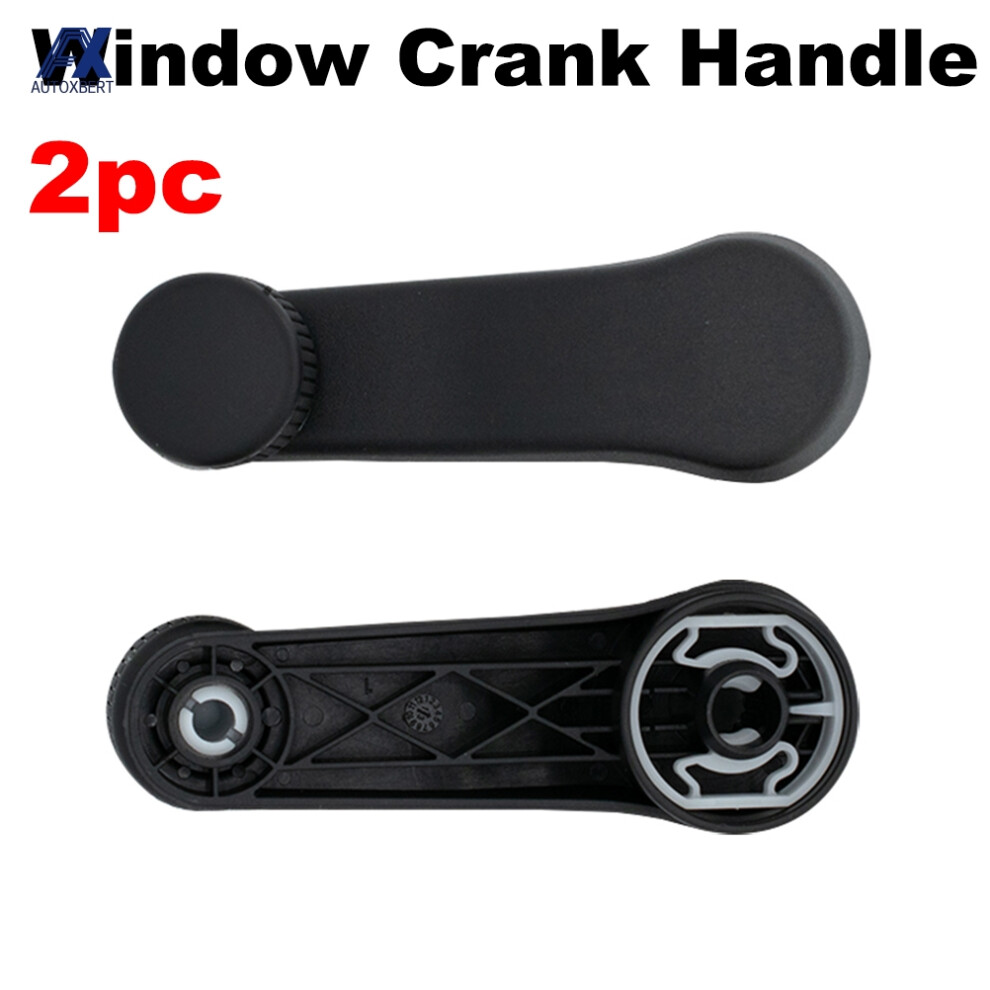 2Pcs Car Window Winder Crank Handle For Vw T4 Transporter Golf Mk3 Mk4 6N1 Caddy Vento Bora Polo Van Jetta Beetle 1H0837581d 6935161539530