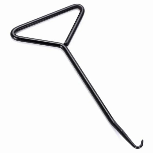FINDME1pcs Motorcycle Exhaust Pipe Spring Hook Puller Tool Exhaust Spring Hook T Shaped Handle Drum Brake Shoe Spring Side Stand 2