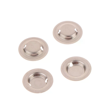 100Pcs/Lot 18650 Lithium Battery Flat Head To Change The Tip Cap 18650 Li Battery Positive Spot Welding Tip Cap Gaskets