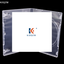 Transparent Bottom Cd Box Empty Cd Case Pp Plastic Milky Transparent Cd Case Cd Case Capacity 1 Discs durable good