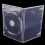 Transparent Bottom Cd Box Empty Cd Case Pp Plastic Milky Transparent Cd Case Cd Case Capacity 1 Discs durable good 3