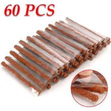 Carhome 60X Tire Repair Strips Tire Tyre Puncture Plug Seal Repair Tool Kit For Car Motorcycle Bike Tyre Puncture Repairing To