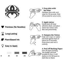 Butterflies in Flight temporary tattoo sticker, waterproof magic tattoo, lasts to 15 days fake tattoo, semi permanent tattoo