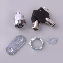 5/8" Tubular Cam Lock With Keys Kit Fit for RV Camper Drawer Cabinet Toolbox