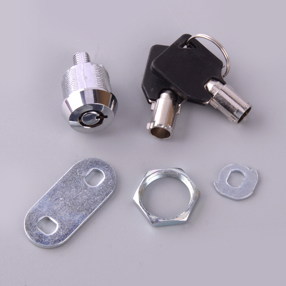 5/8" Tubular Cam Lock With Keys Kit Fit For Rv Camper Drawer Cabinet Toolbox 6935161548297