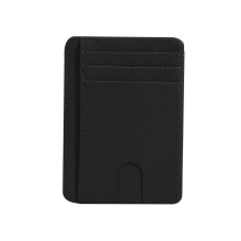 RFID Blocking Wallet for Men PU Leather Credit Card-Black