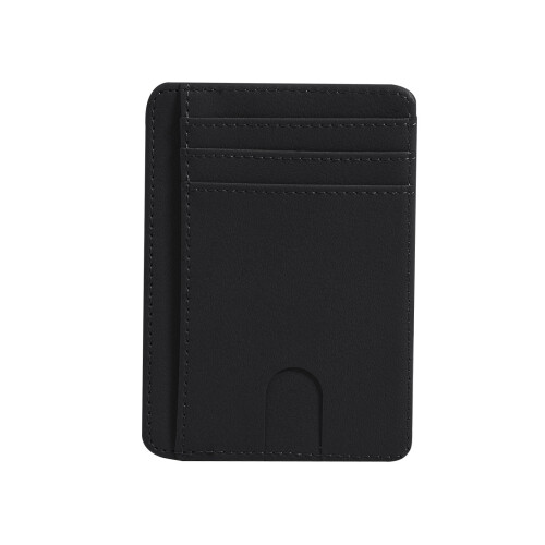 RFID Blocking Wallet for Men PU Leather Credit Card-Black